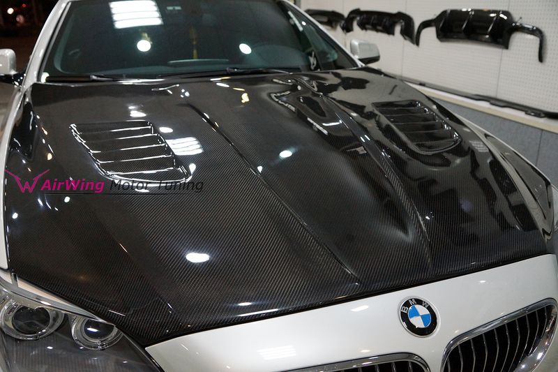 BMW F06F12F13 AirWing carbon hood 02